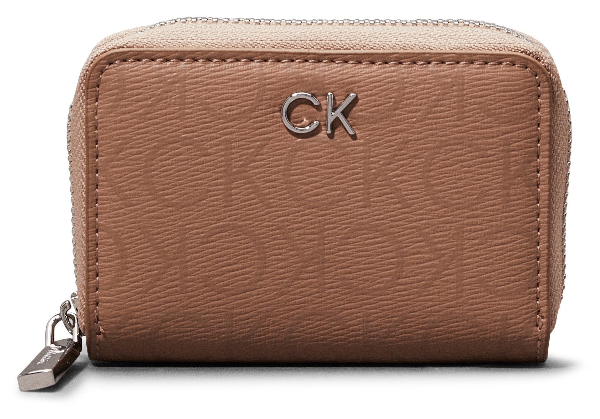 Calvin Klein Geldbörse CK DAILY SM ZIP AROUND_EPI MONO, Geldbörse Portemonnaie Damenbörse