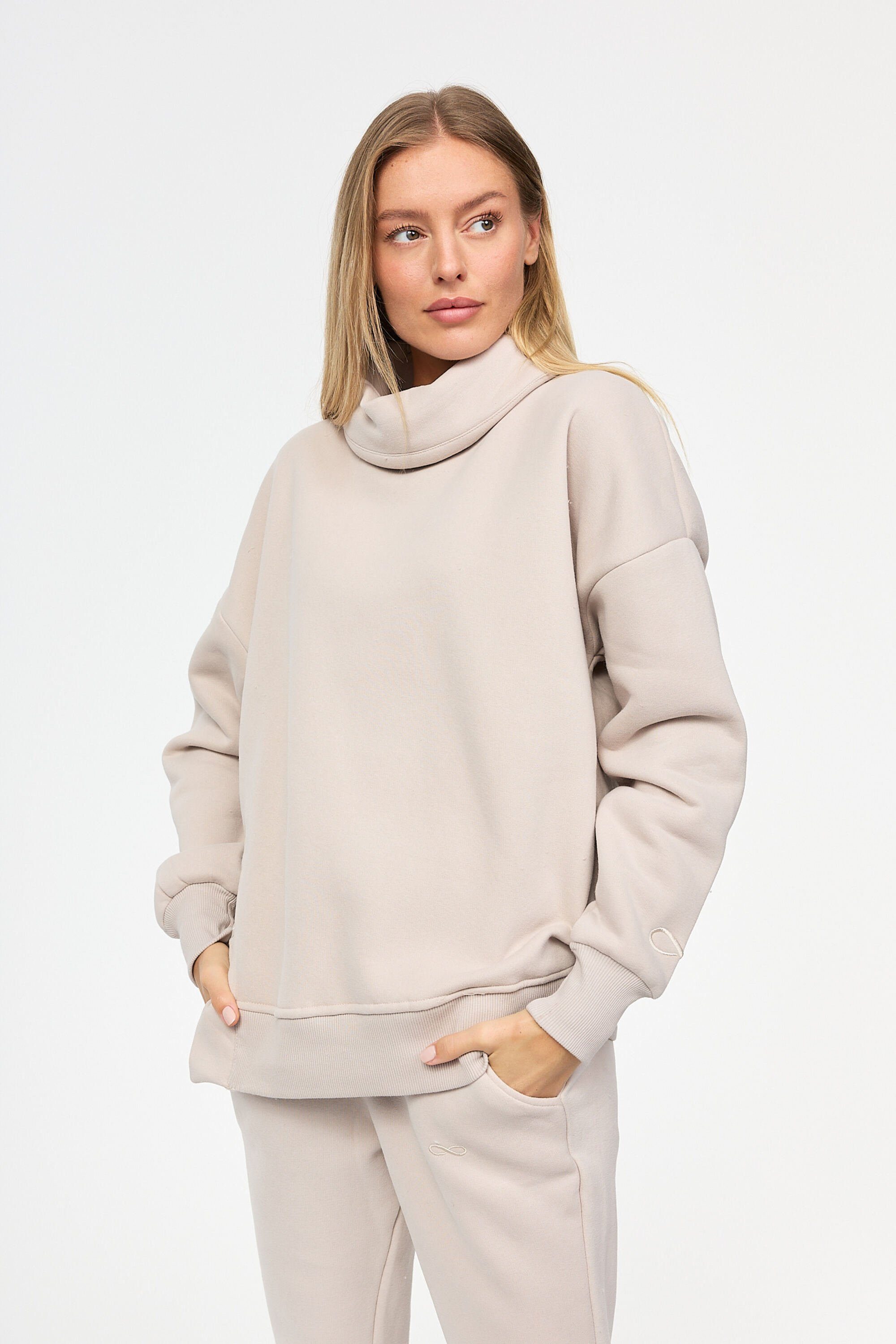 Decay Sweatshirt Mit extra breitem Kragen