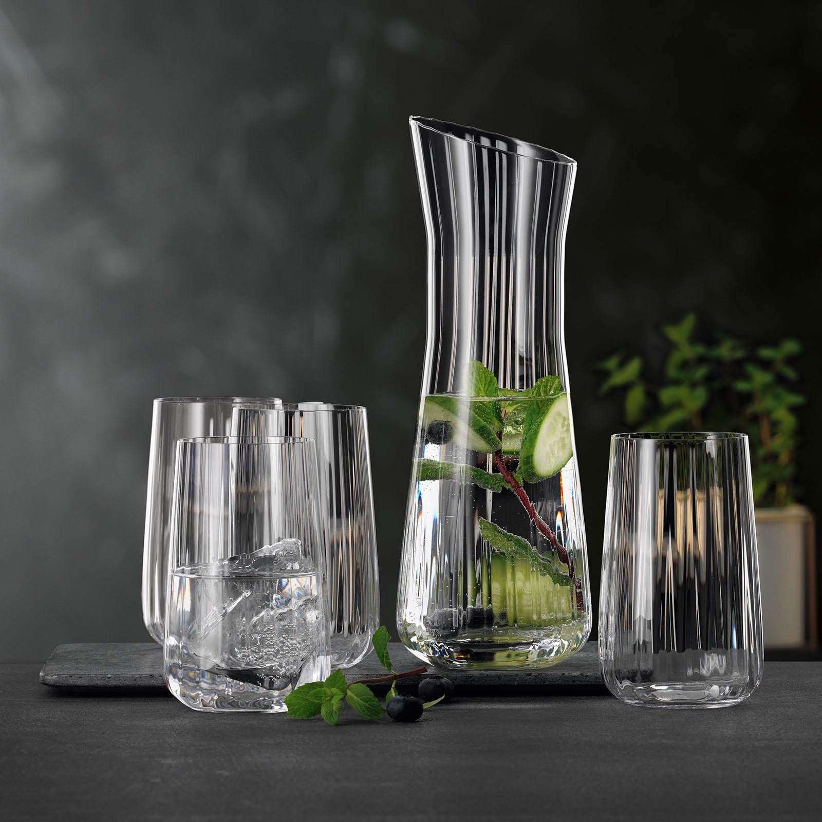 LifeStyle Karaffe Glas 1,0l, SPIEGELAU Kristallglas