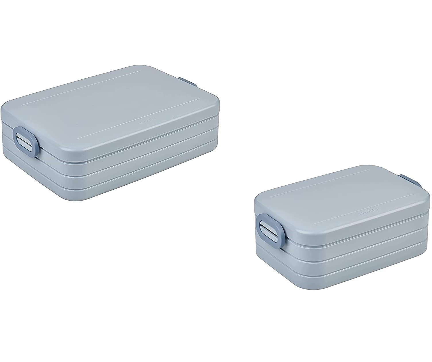Lunchbox 2-tlg Take a Break Set – Nordic Blue neu – Groß/Klein – Trennwand