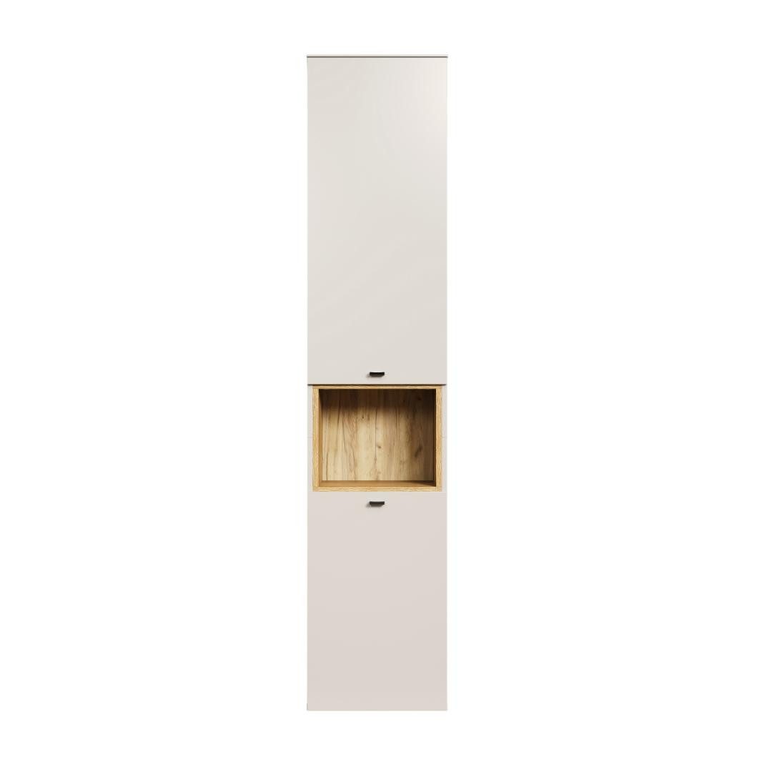 trendteam Badmöbel-Set SaoPaulo Hochschrank Bad kashmir.