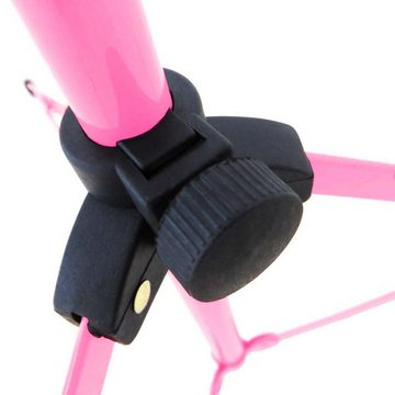 keepdrum Notenpult MUS2PK Notenständer Pink mit 2 Magnete