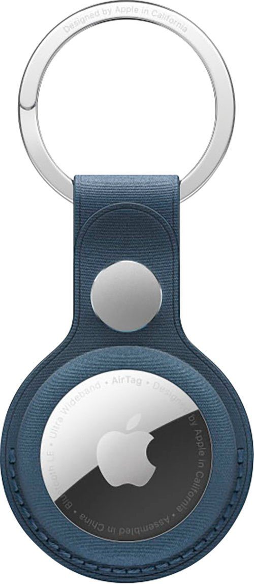 AirTag) Schlüsselanhänger Pazifikblau (ohne Apple AirTag Feingewebe