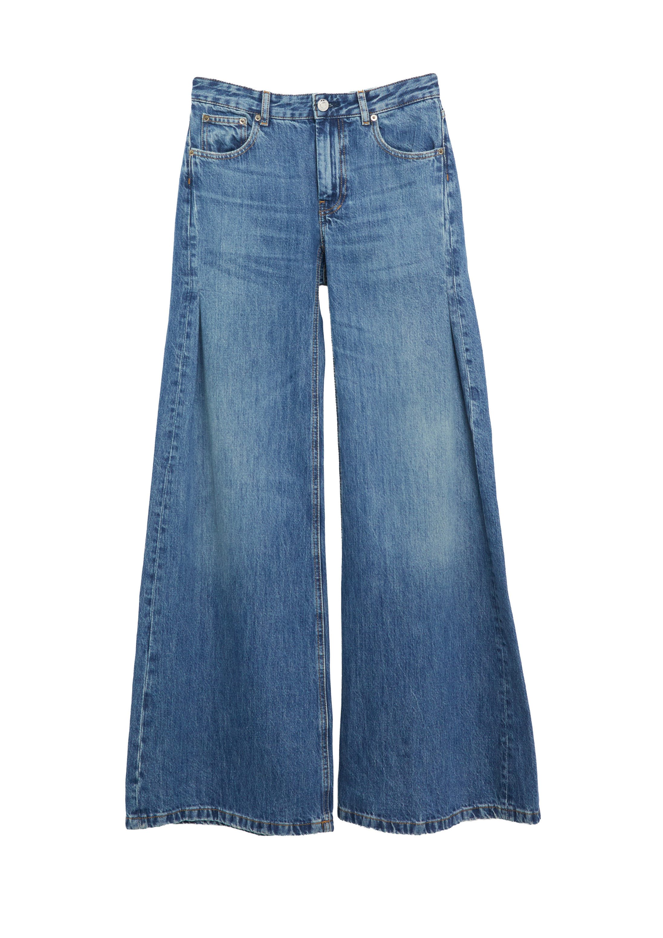 comma Weite Jeans Jeans-Hose ANNA - Wide Leg Jeans