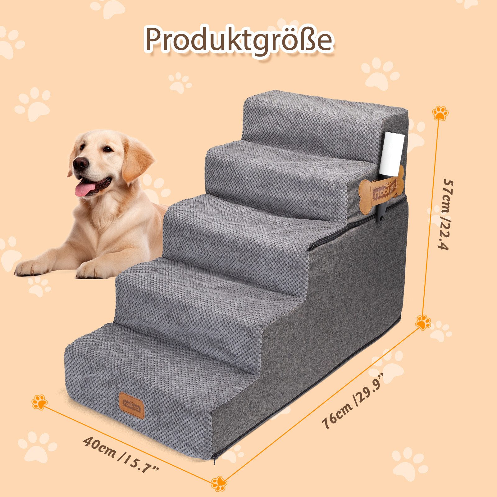 nobleza Hundematte Hundetreppe für Kleine Hunde günstig online kaufen