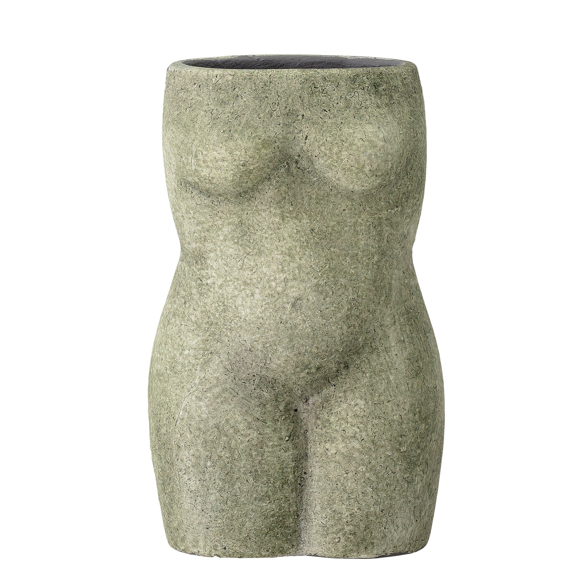 Bloomingville grün Emeli 16 (1 cm St) Frauenkörper Tischvase Terracotta