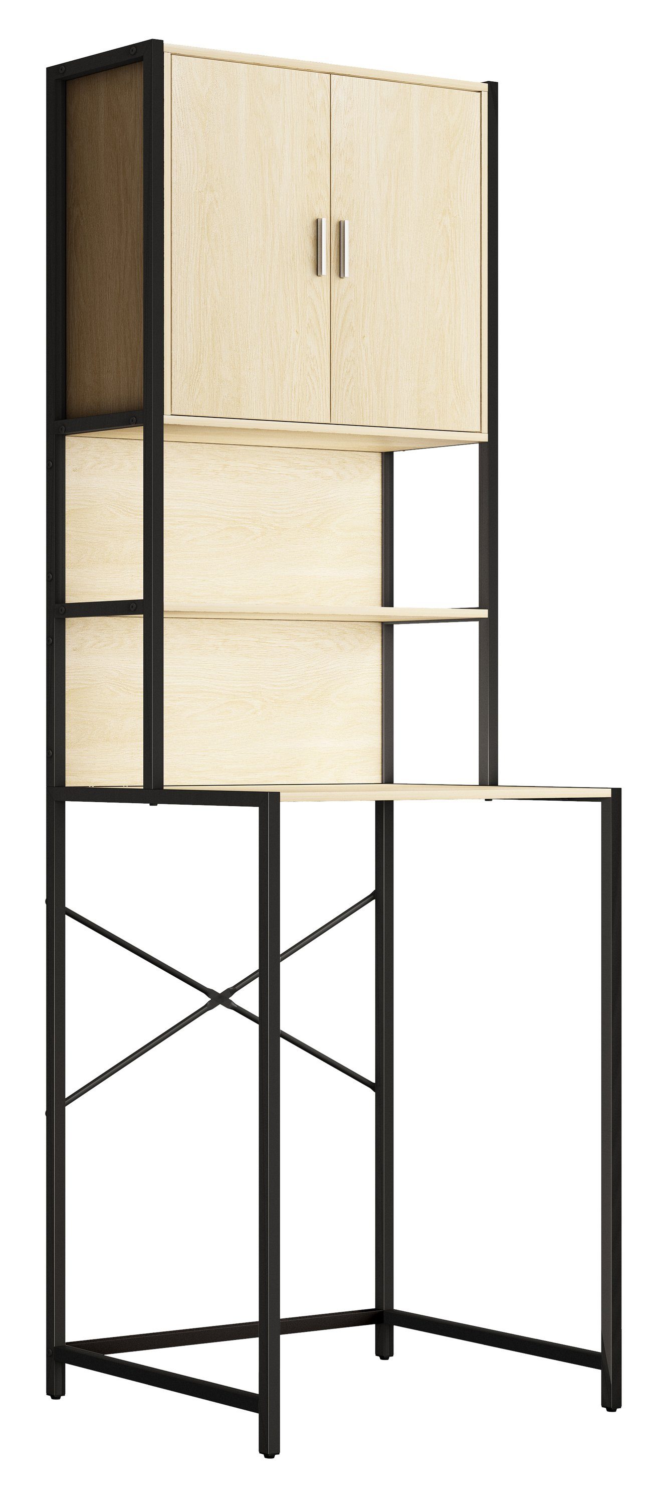 VCM Waschmaschinenumbauschrank Waschmaschine Toilette Überbau Schrank Edino günstig online kaufen