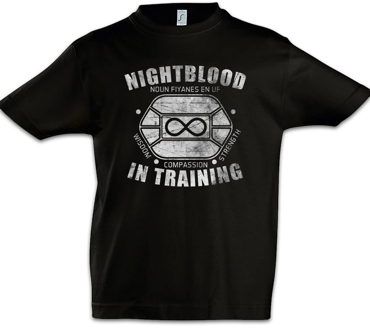 Print-Shirt Nightblood In Training Kinder T-Shirt The Commander Clan Clarke 100
