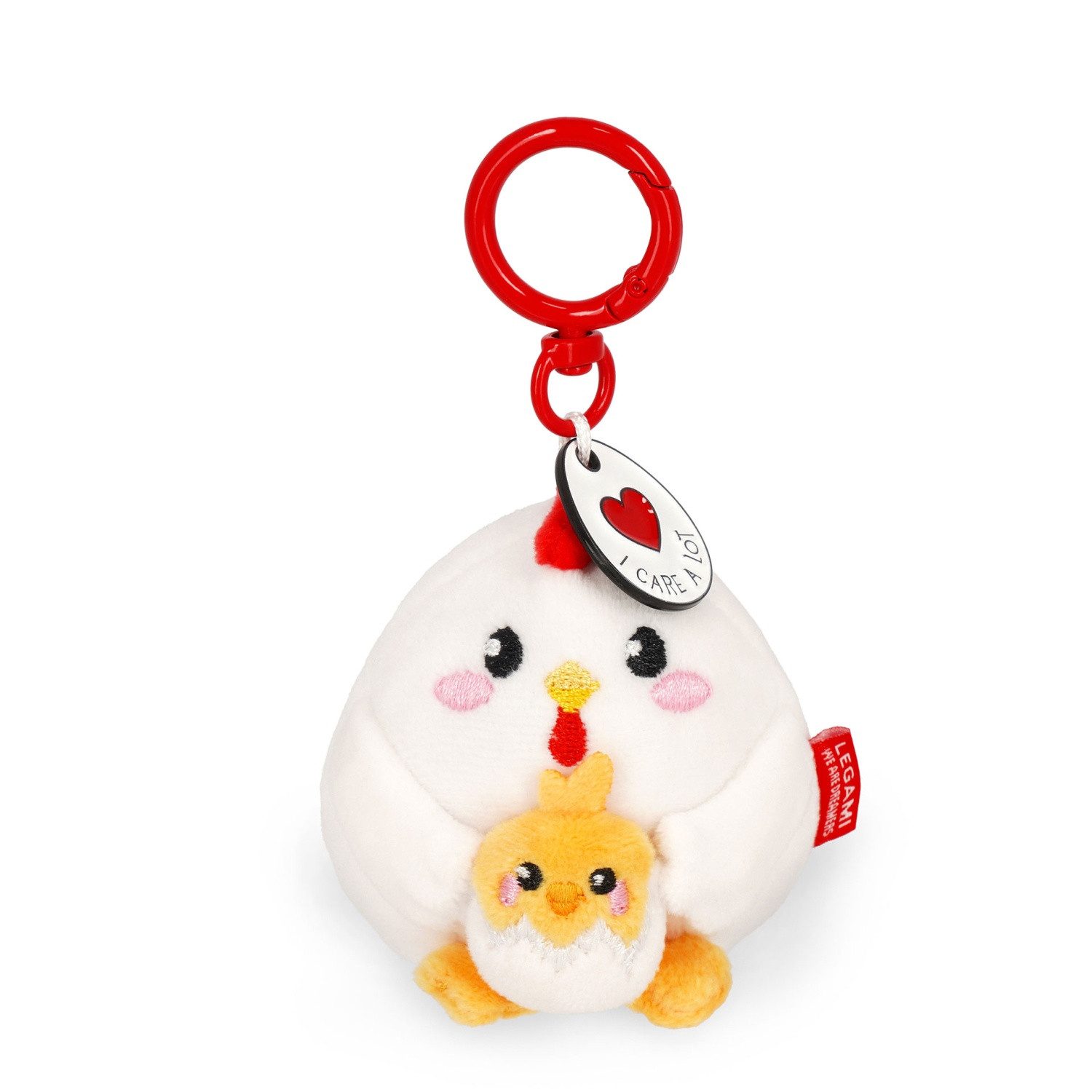 Legami Schlüsselanhänger Legami Plüsch-Schlüsselanhänger - SUPER SOFT! - TINY - HEN