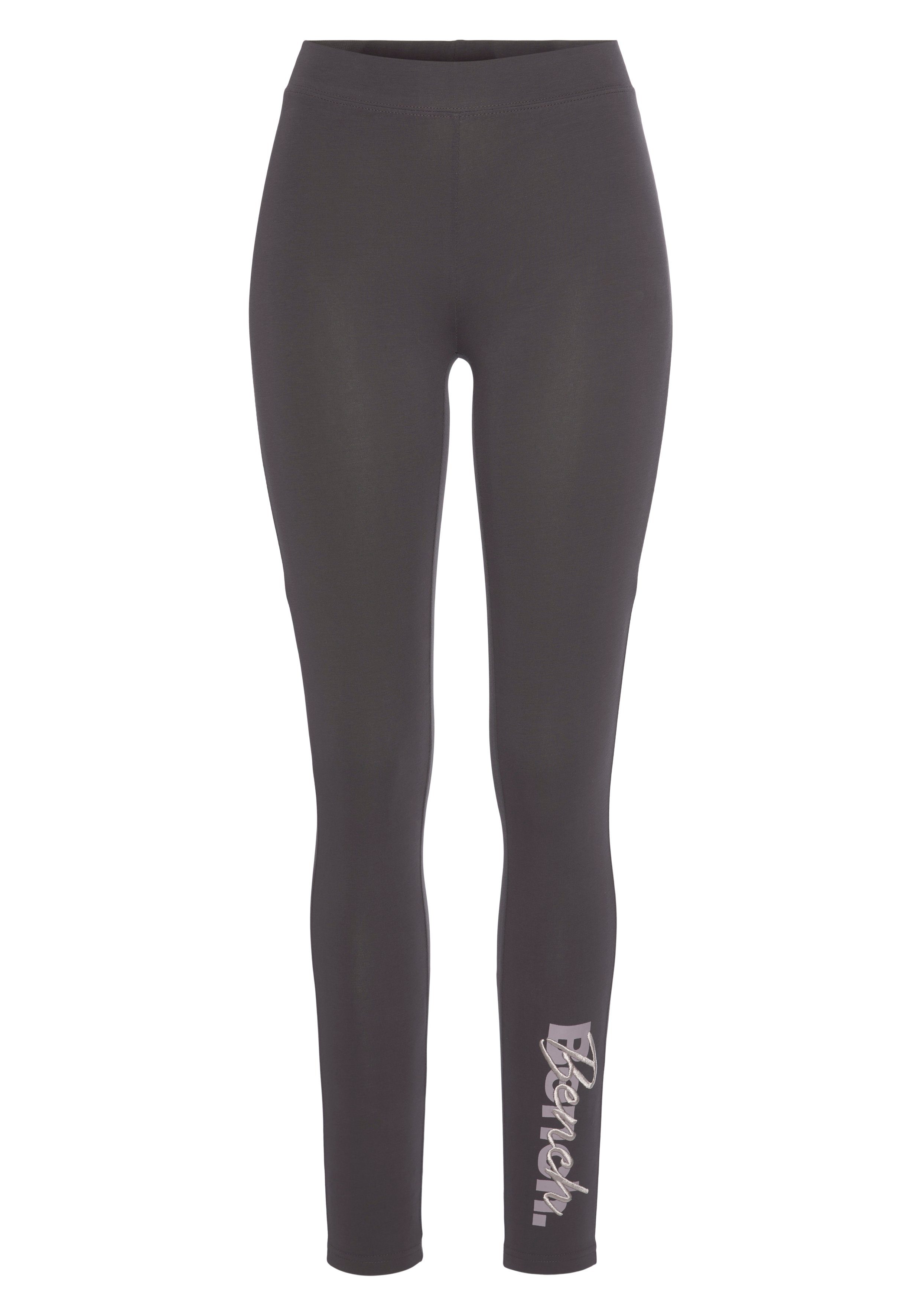 Bench. Loungewear Leggings mit Stickerei und Druck, Loungewear günstig online kaufen