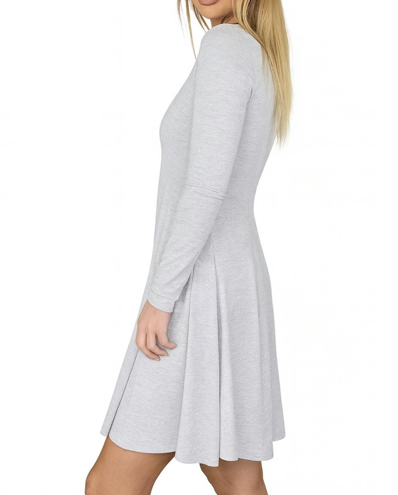 Mississhop Sommerkleid Elegantes Damenkleid mit langen Ärmeln M.Jess günstig online kaufen