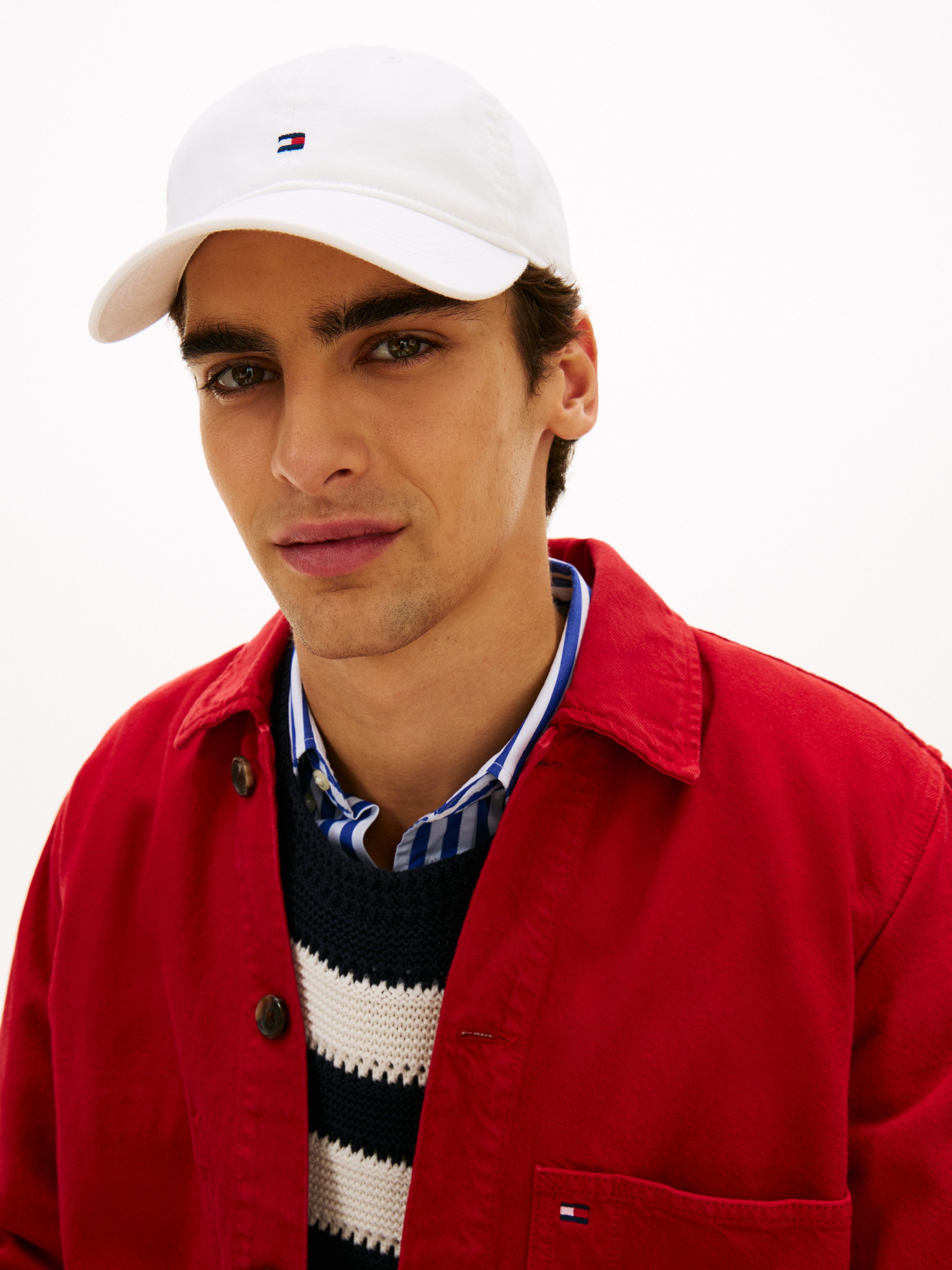 Tommy Hilfiger Baseball Cap FLAG SOFT Regular fit mit festem Schirm günstig online kaufen