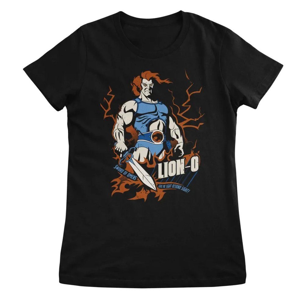 Thundercats T-Shirt Lion-O Crack Girly Tee