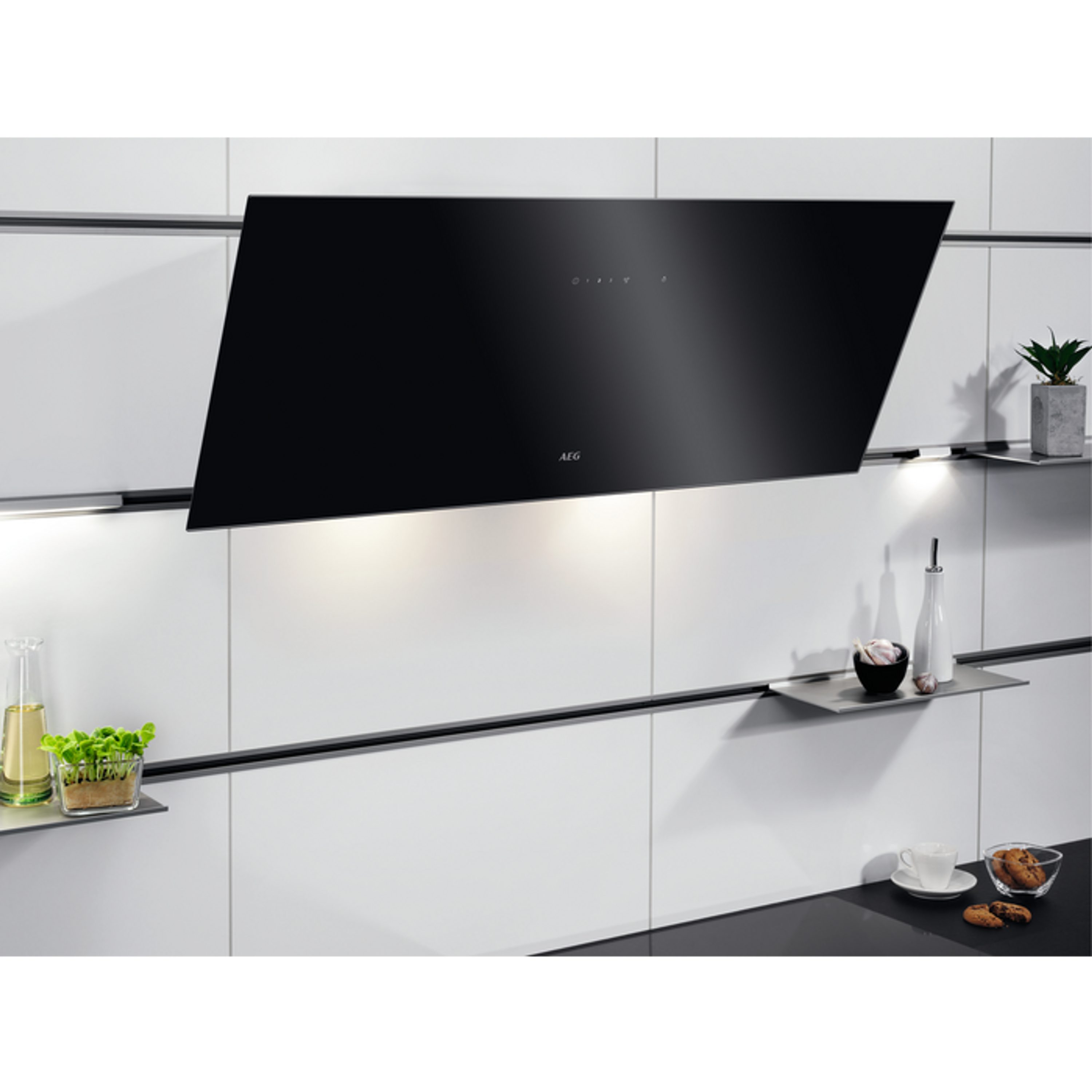 AEG Wandhaube DVK5961HB DVK5961HB, 7000 Hob²Hood / Wandhaube / 90 cm / Schwarz