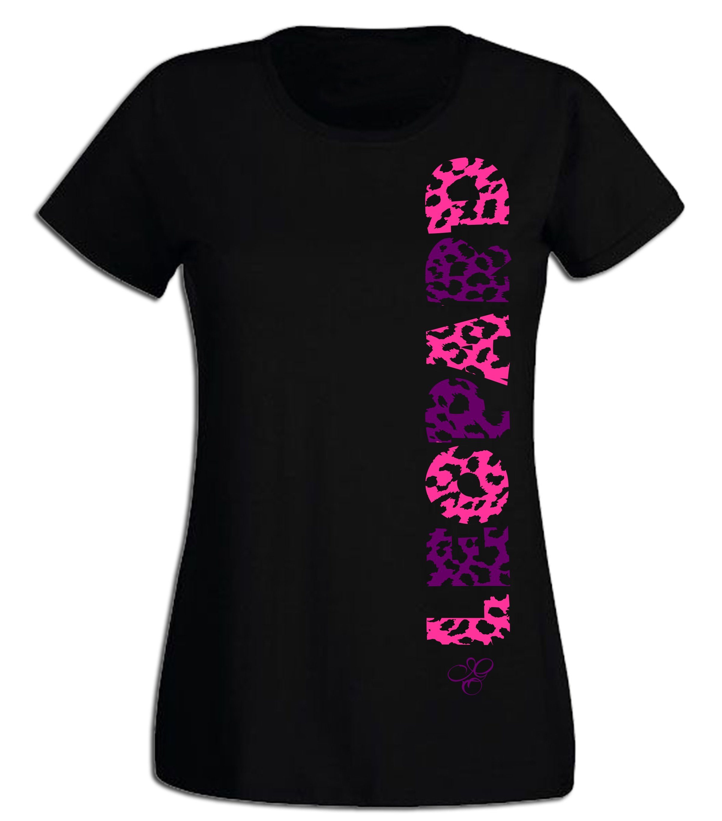 G-graphics T-Shirt Damen T-Shirt - Leopard günstig online kaufen