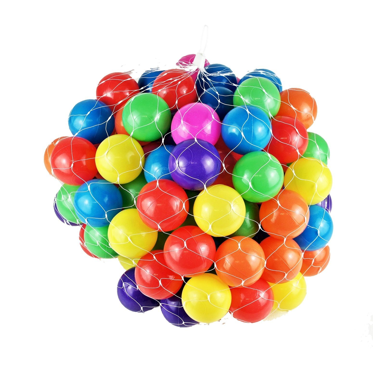 Ø 5,5cm 400 Farben bunte Softball Bällebad Bälle Bällebad-Bälle - Mischung BAYLI - Ball