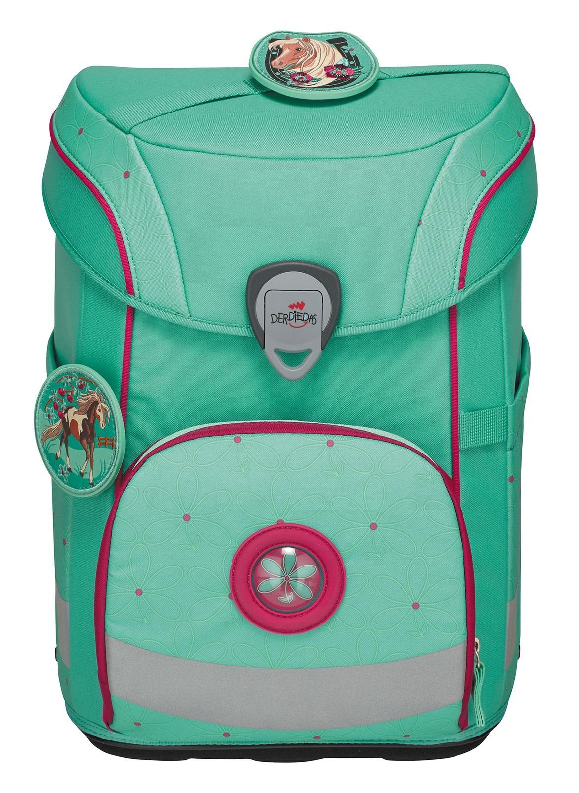 DerDieDas® Schulranzen Schulranzenset 5-teilig (Set, 5-tlg)