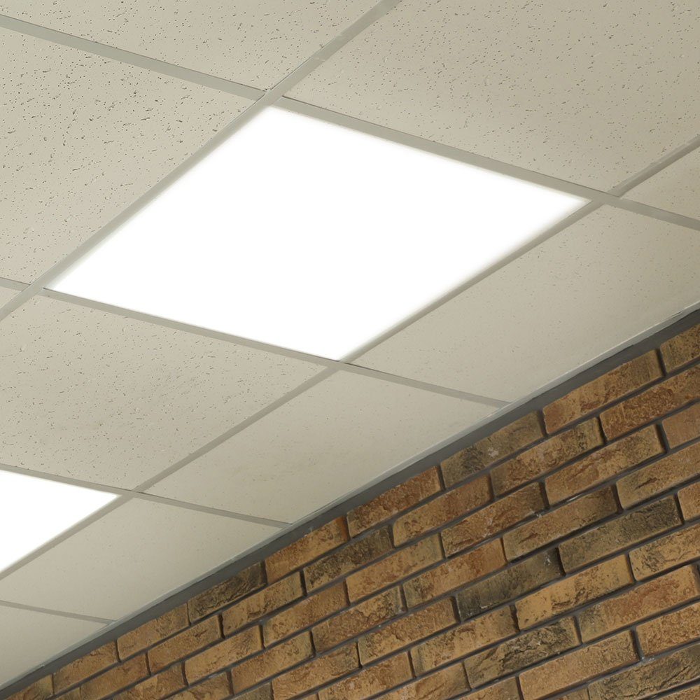 Kaltweiß, Panel, etc-shop fest verbaut, LED Einbaupanel LED flach Einbaustrahler LED-Leuchtmittel Tageslichtweiß, LED
