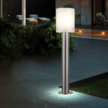 Globo LED Außen-Stehlampe, LED-Leuchtmittel fest verbaut, Warmweiß, Stehleuchte Außenleuchte Terrassenlampe Gartenbeleuchtung Laterne