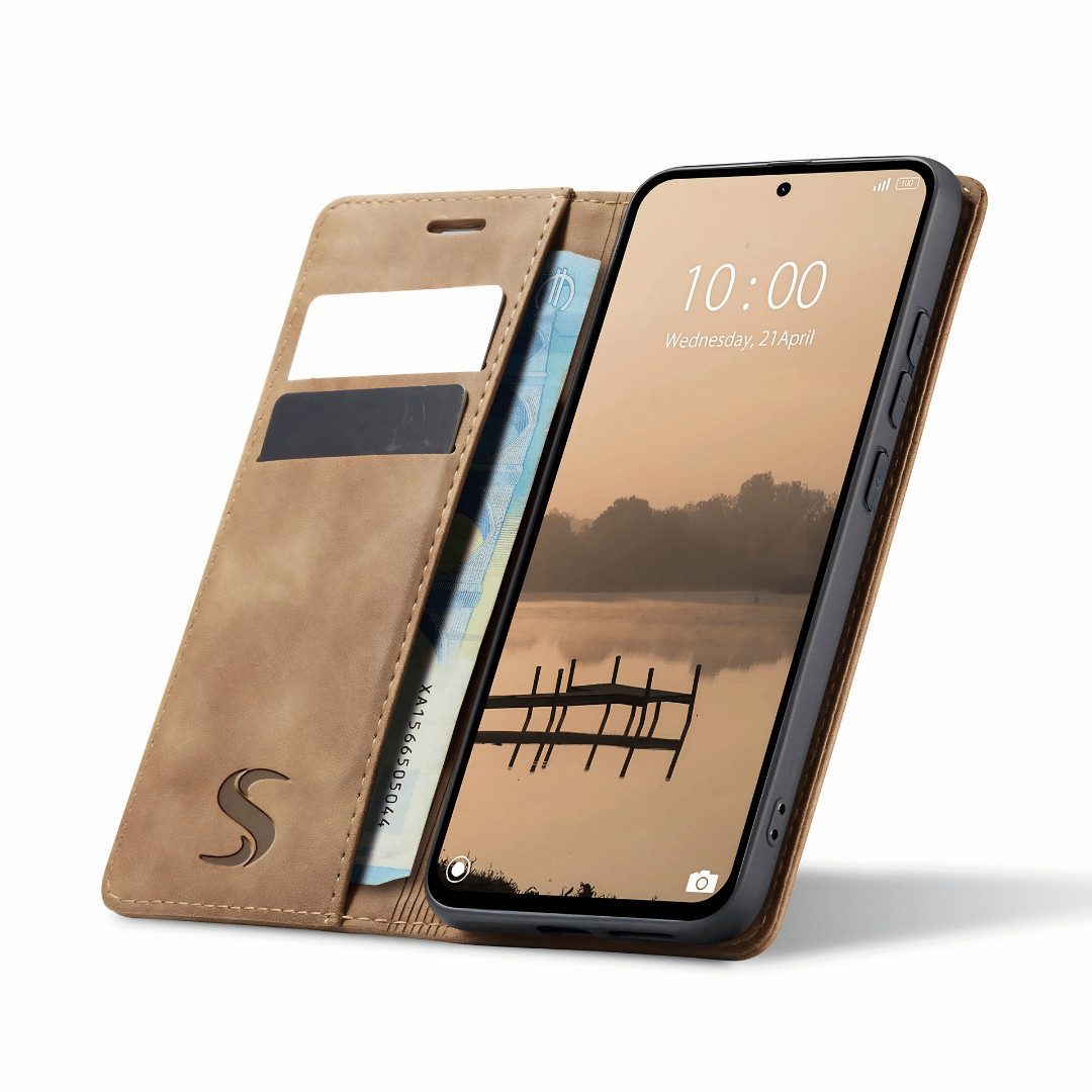 SmartUP Smartphone-Hülle für Xiaomi Redmi Note 17 Pro Max 5G Klapphülle Fliphülle Tasche Cover 6,83, integrierte Standfunktion, Kartenfächer – Bild 3 von 5