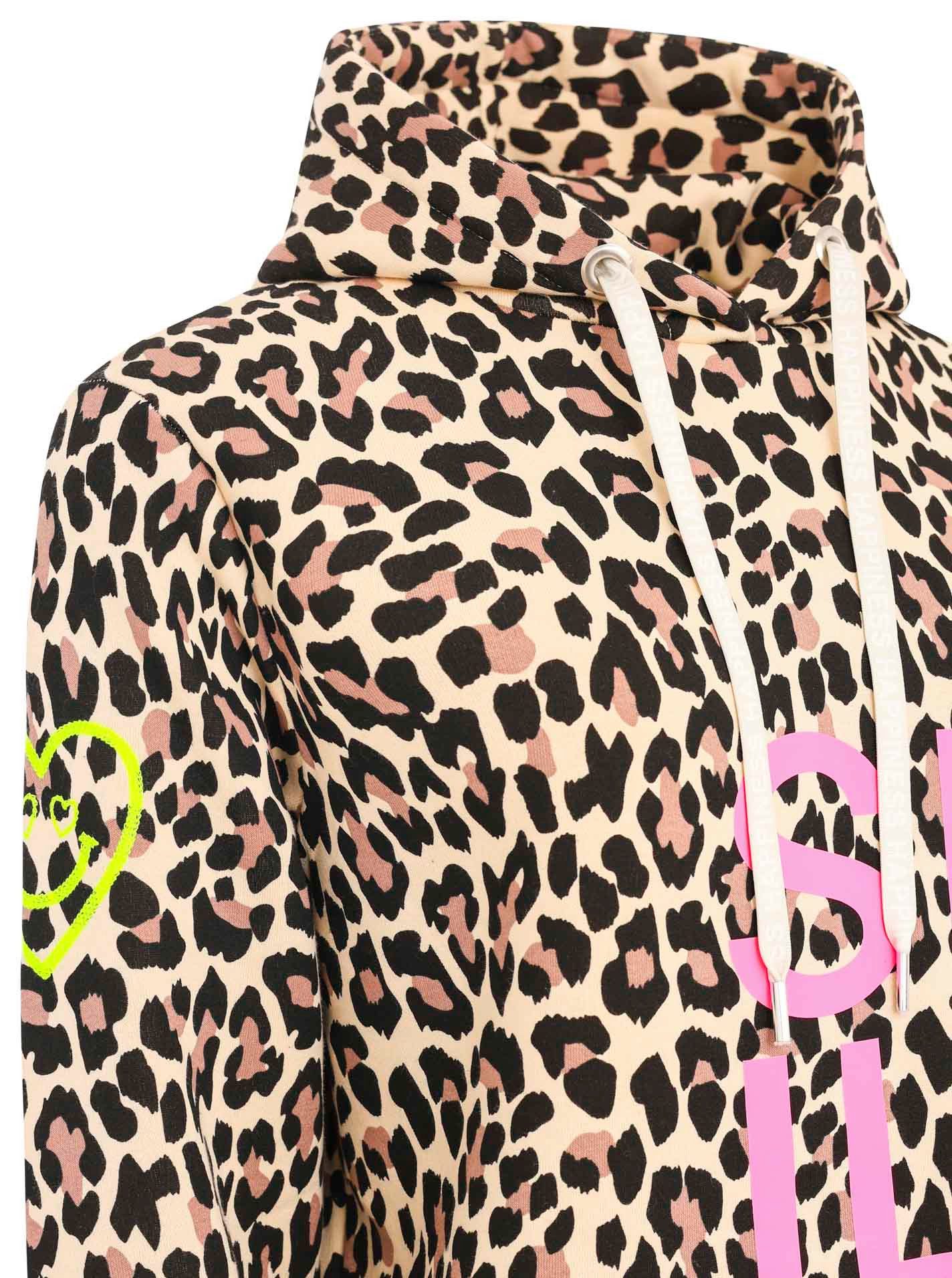 Zwillingsherz Sweater "Alissa LEO" mit SMILE Print