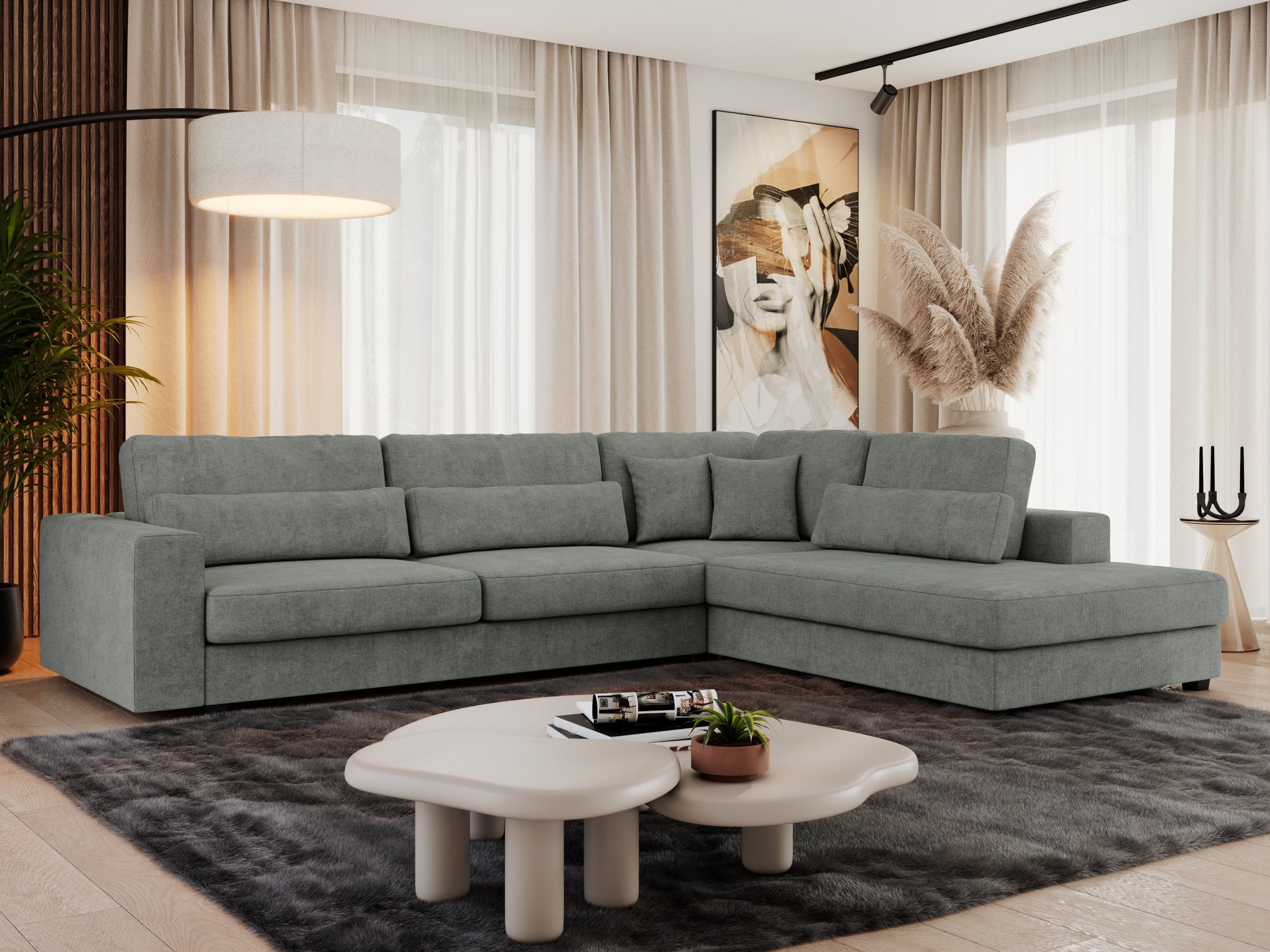 MKS MÖBEL Ecksofa SAVONA, Set, Ecksofa günstig online kaufen