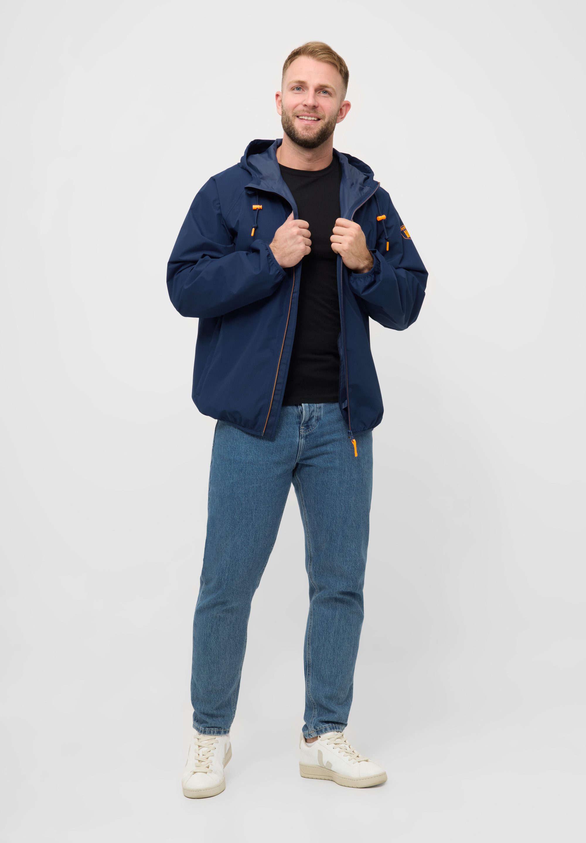 Derbe Funktionsjacke Packby faltbare Jacke, wasserabweisend, winndicht