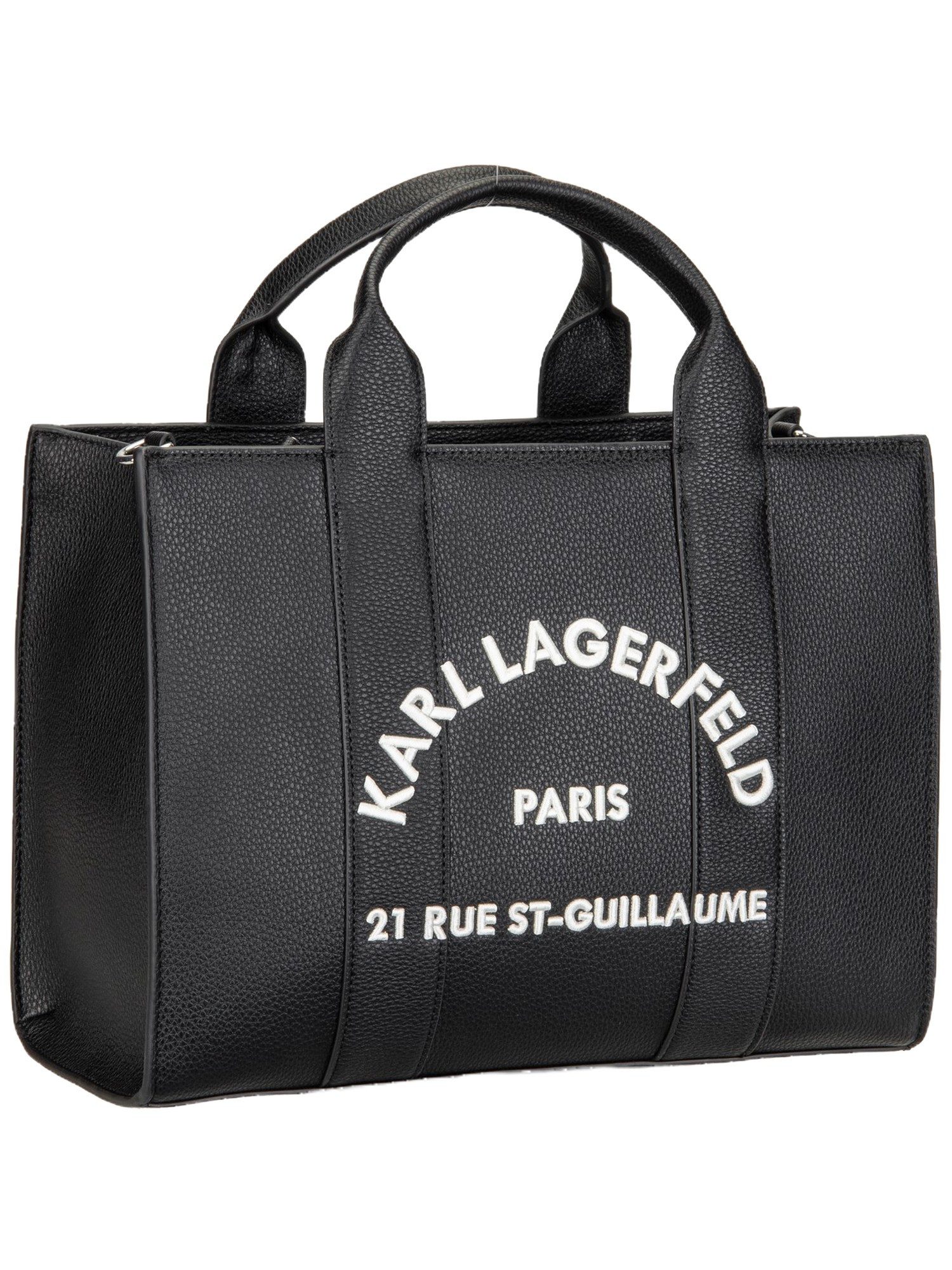 KARL LAGERFELD Handtasche K/RSG MD Square Tote Pebbled Emb, Tote Bags