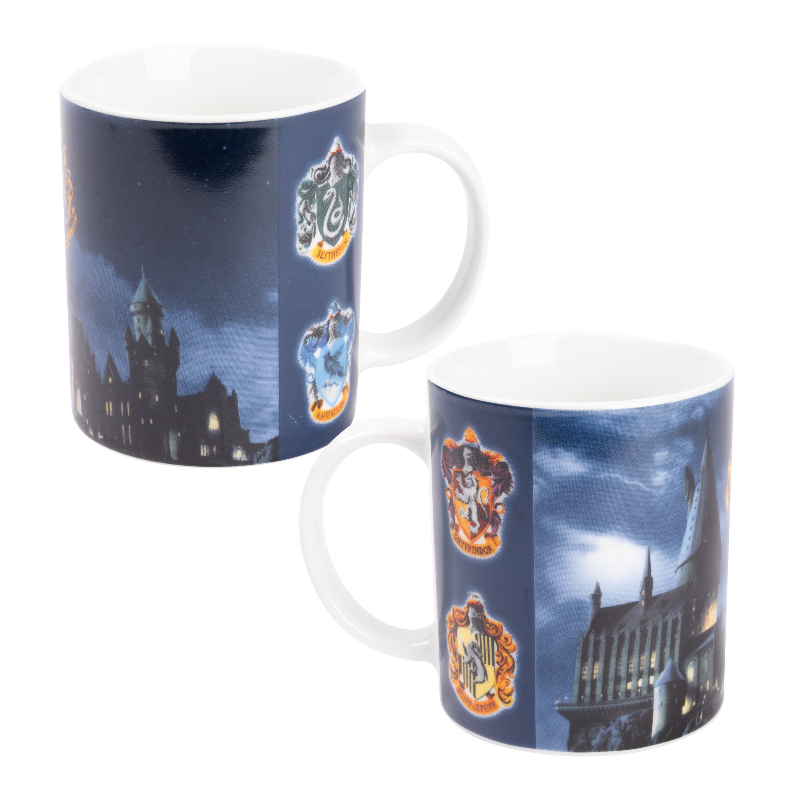 United Labels® Tasse Harry Potter - Hogwarts & Wappen - Mug, Porzellan
