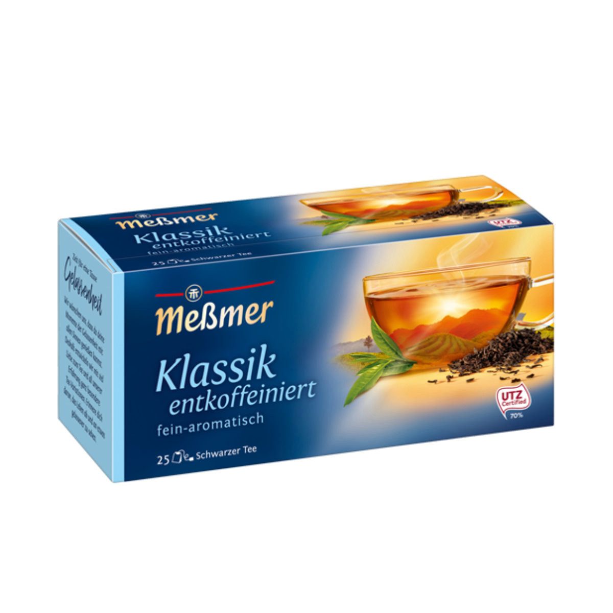 Meßmer Tee, Meßmer Klassik Schwarztee entkoffeiniert fein aromatisch 43g