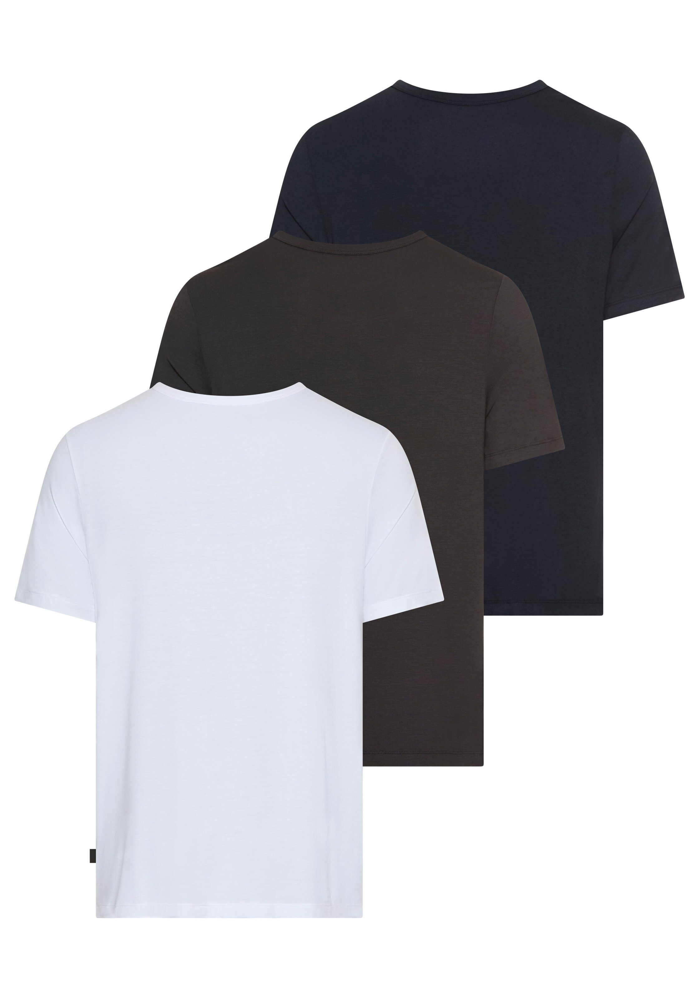BOSS T-Shirt TShirt RN 3P Natura günstig online kaufen