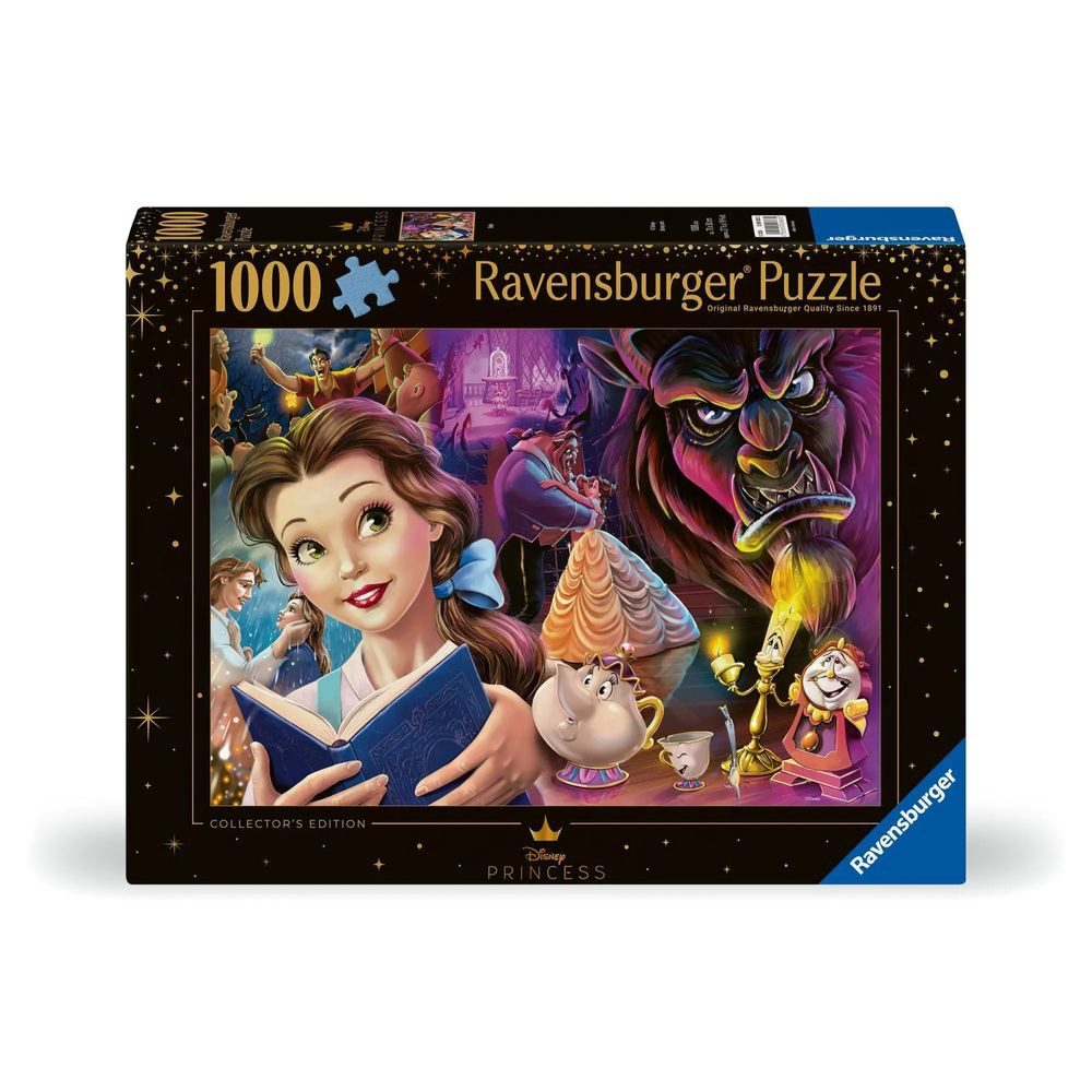 Ravensburger Puzzle Erwachsenenpuzzle 1000 Teile - Disney Prinzessinnen - Belle, die..., 1000 Puzzleteile