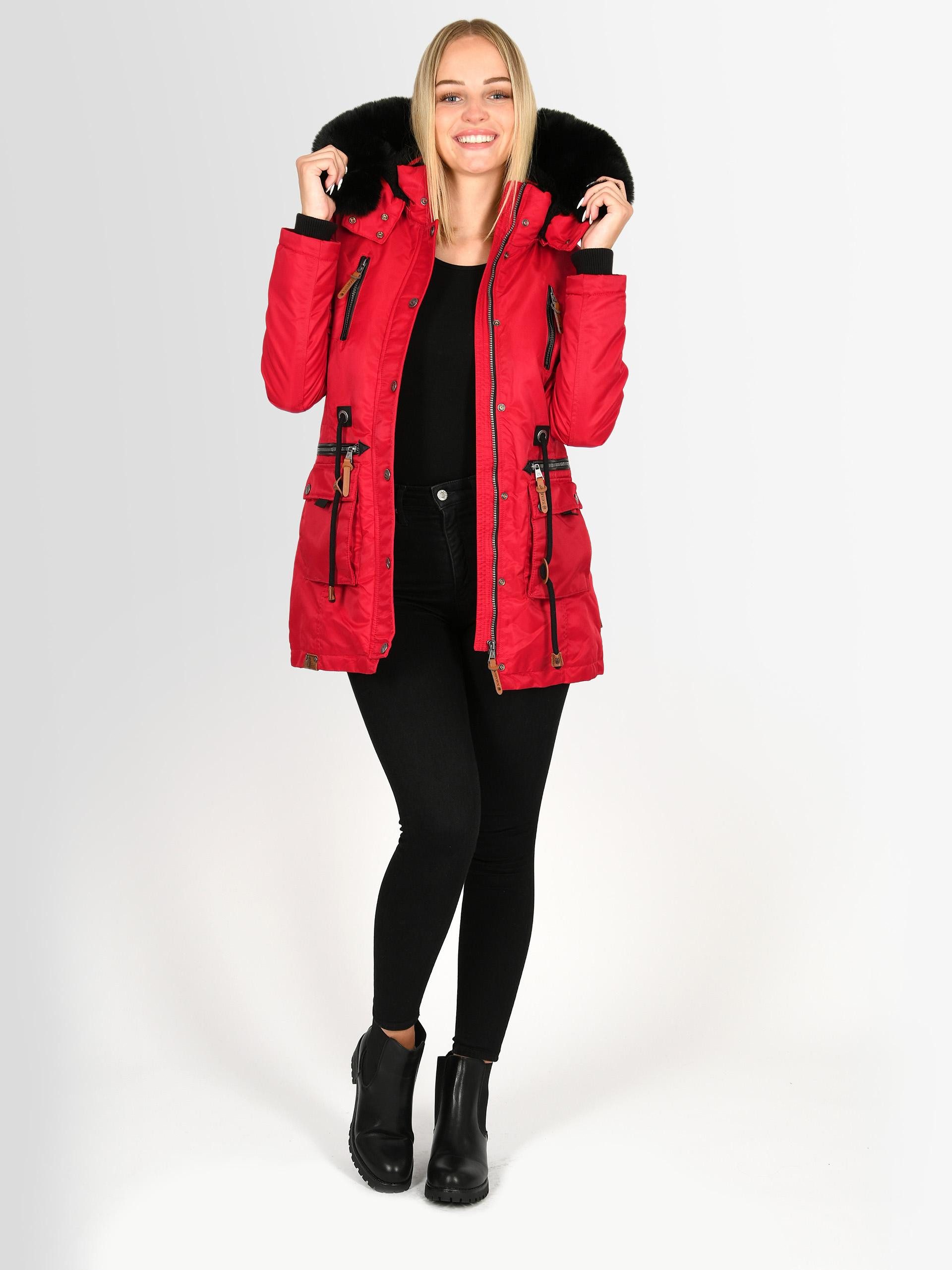 Navahoo Winterjacke Navahoo Mangala Princess Damen Winterjacke B873 mit abn günstig online kaufen
