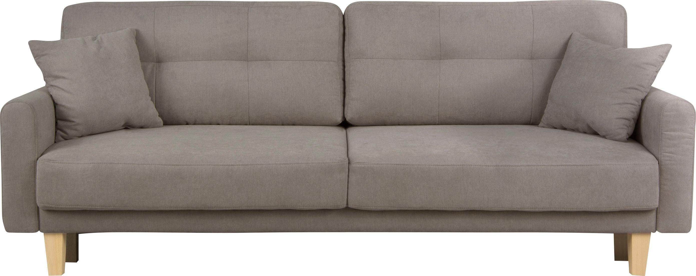 Home affaire 3-Sitzer TRIPLO optionale Schlafsofa günstig online kaufen