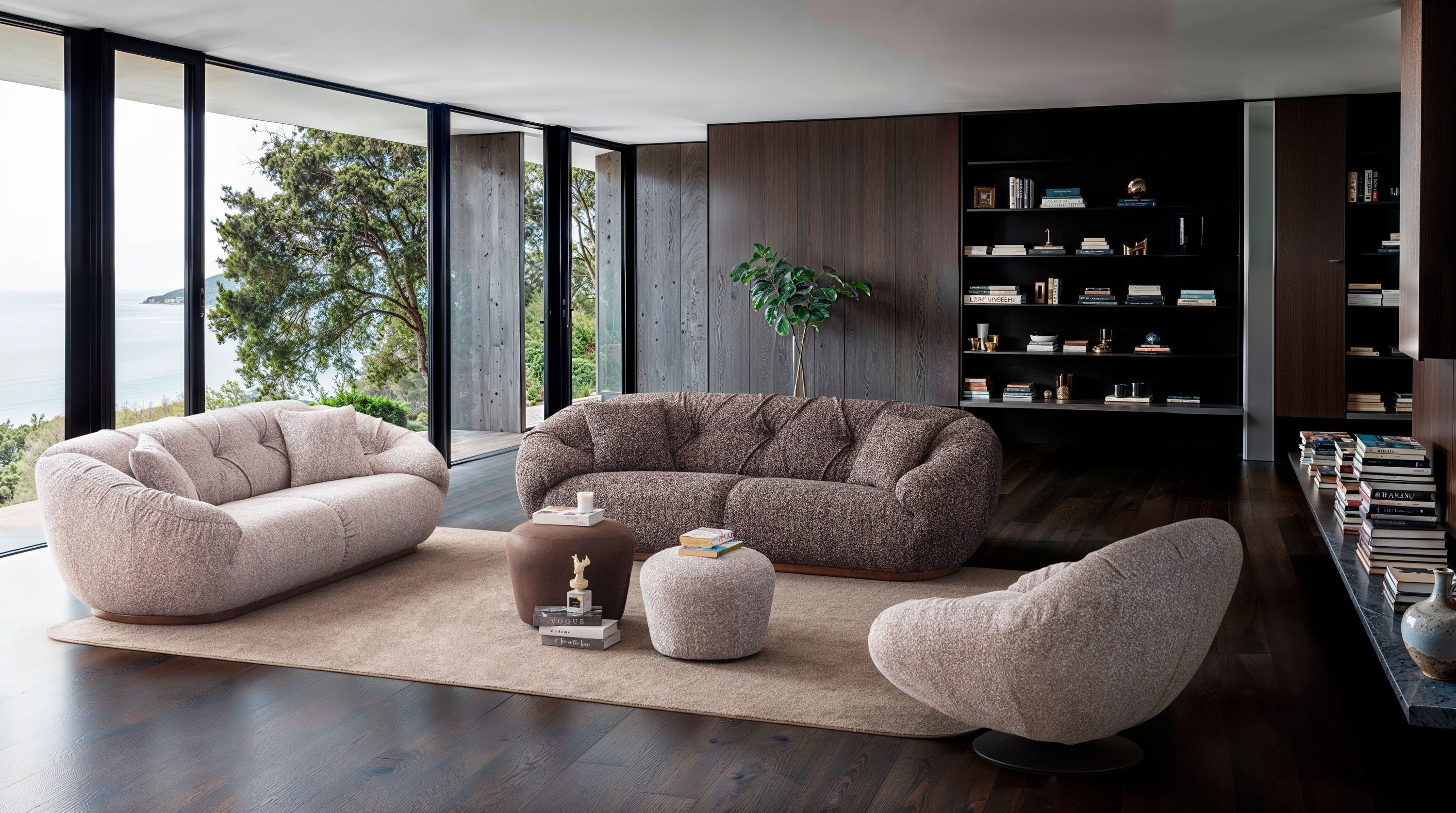 Nobelaa Sofa Sitzgruppe/Sofa Set - Wohnzimmergarnitur "Hawthorn" 3+3+1