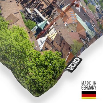 Kissenbezug, VOID (1 Stück), Freiburg Freiburger Münster Münsterplatz Bächle Altes und Neues Ratha