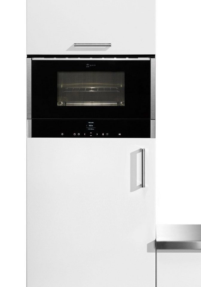 NEFF Einbau-Mikrowelle N 70 C17GR00N0, Grill, Mikrowelle, 21 l, Moderne  LED-Beleuchtung für gleichmäßiges, helles Licht