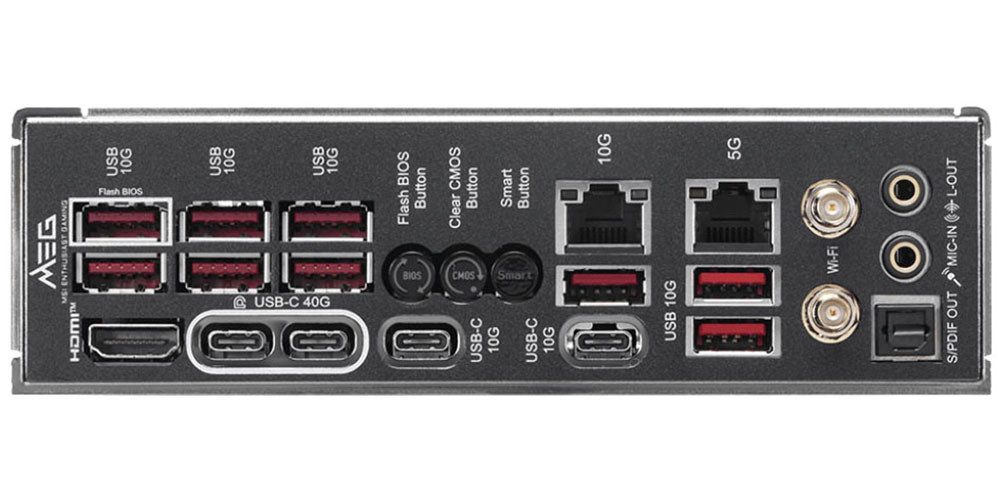 MSI MEG X870E ACE MAX Mainboard – Bild 3 von 4