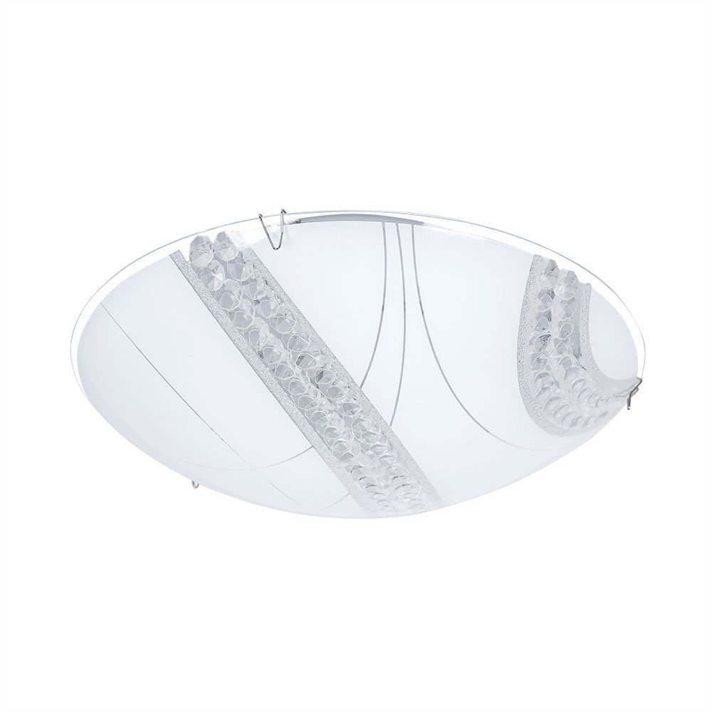 Brilliant LED Deckenleuchte, LED-Leuchtmittel fest verbaut, Neutralweiß, Kristalllampen Decke Glasbeleuchtung Kristall Lampe Deckenlampe, Glas