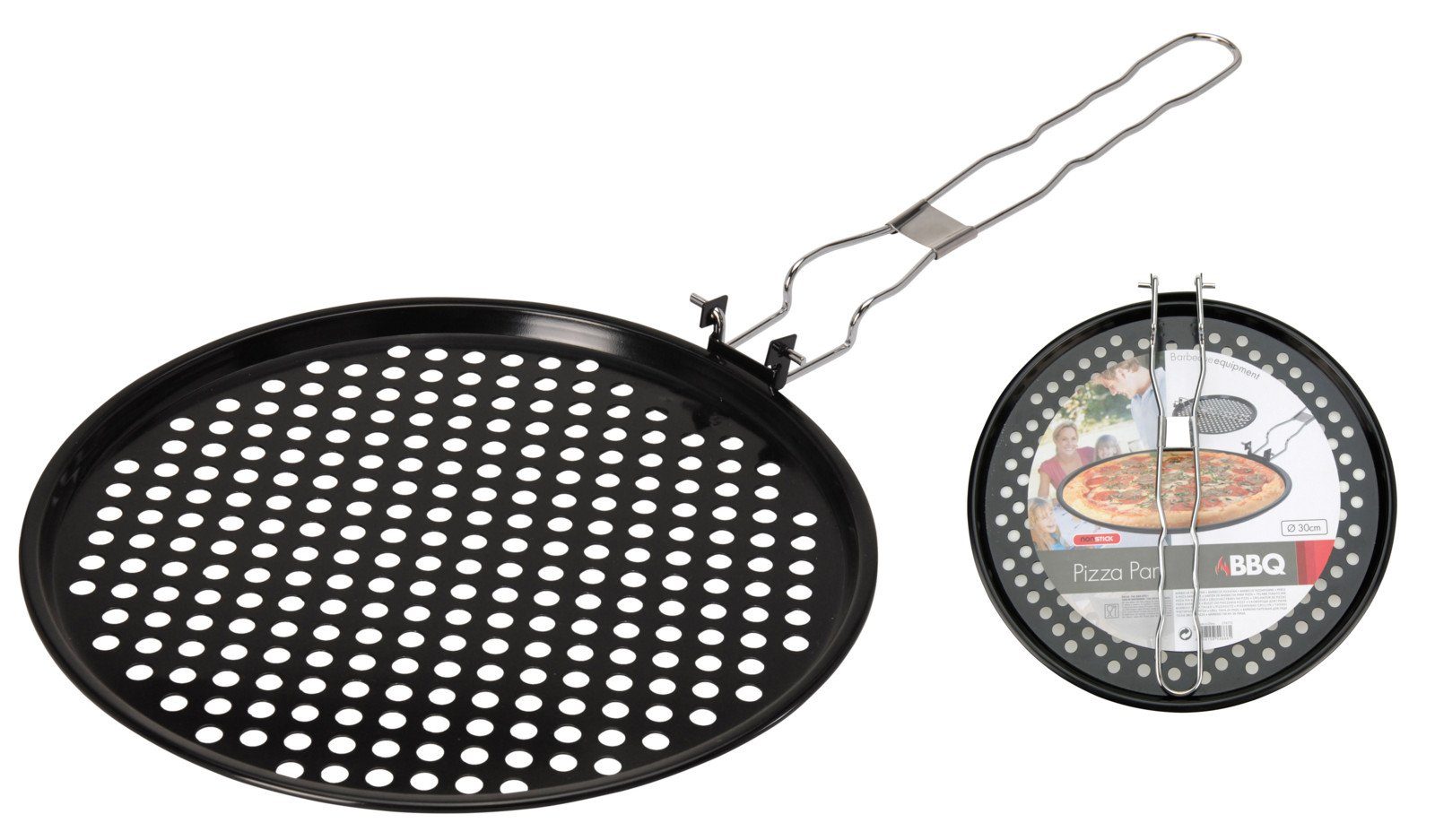 Grillpfanne Grillschweine BBQ Grillblech Grillpfanne Grillplatte 33cm