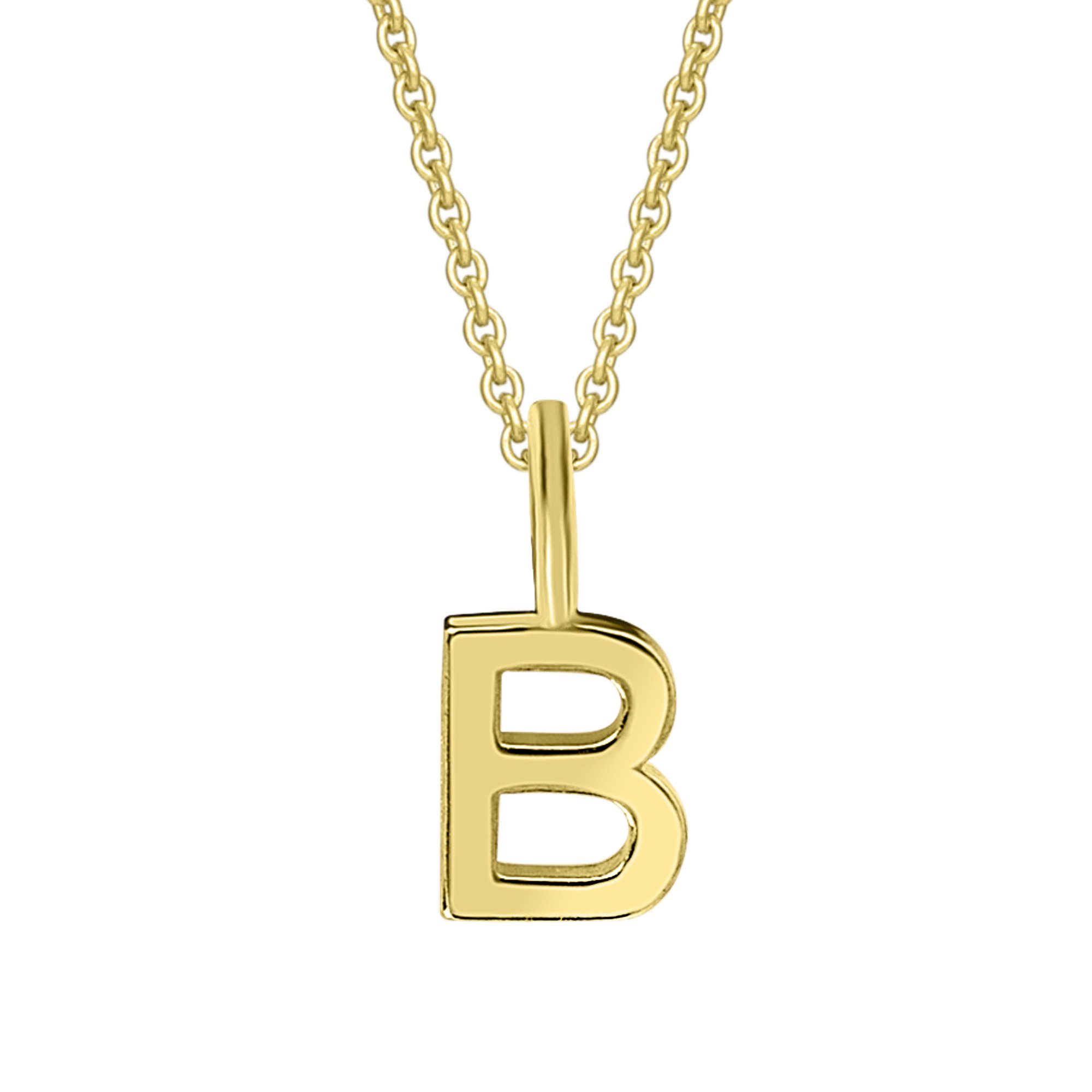 ONE ELEMENT Kettenanhänger Buchstabe B Buchstaben günstig online kaufen