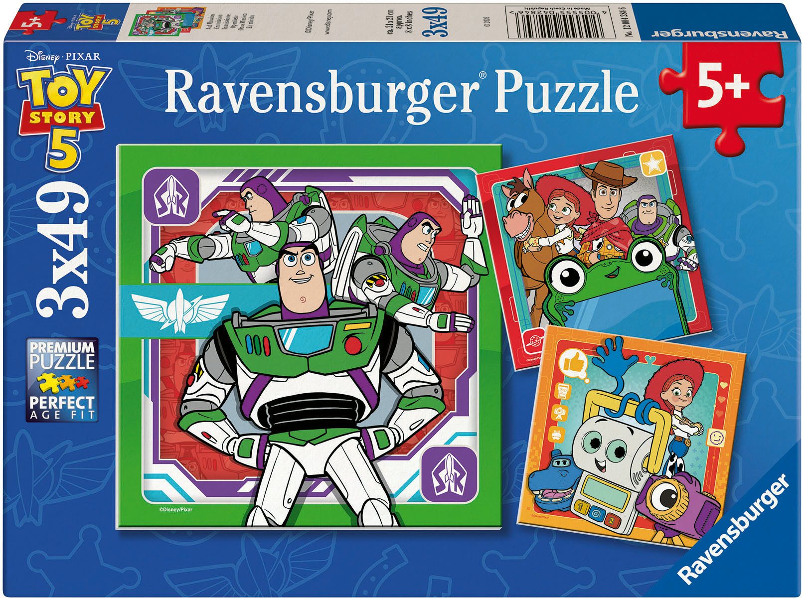 Ravensburger Puzzle Toy Story 5, 147 Puzzleteile, Made in Europe