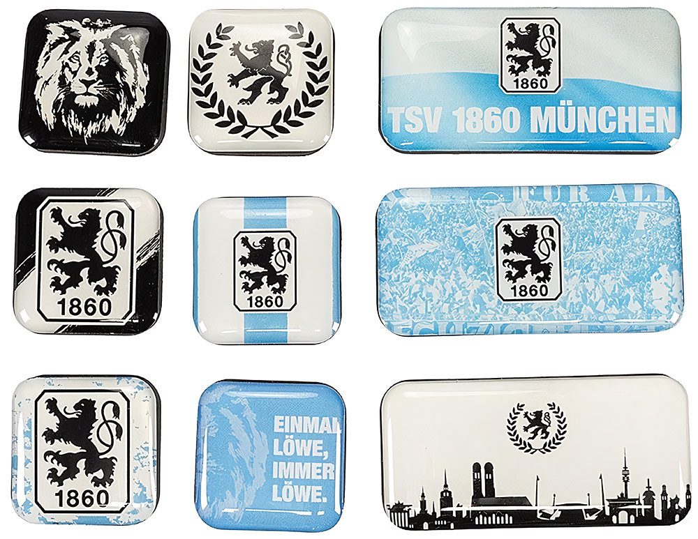 TSV 1860 München Magnet Magnet Victory 9er Set