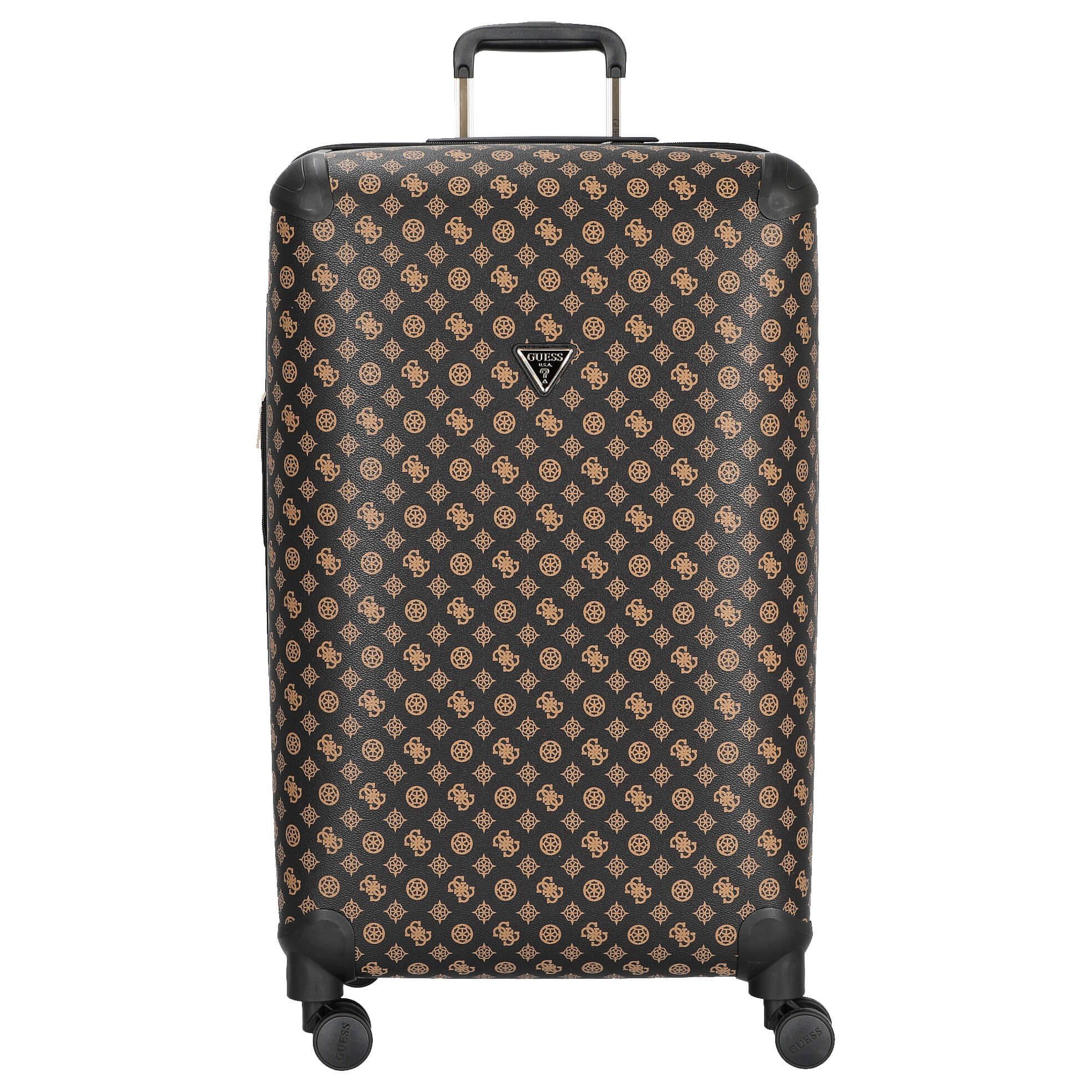 Guess Koffer Wilder 28 IN - 4-Rollen-Trolley 77 cm erw. (brown), 4 Rollen R günstig online kaufen