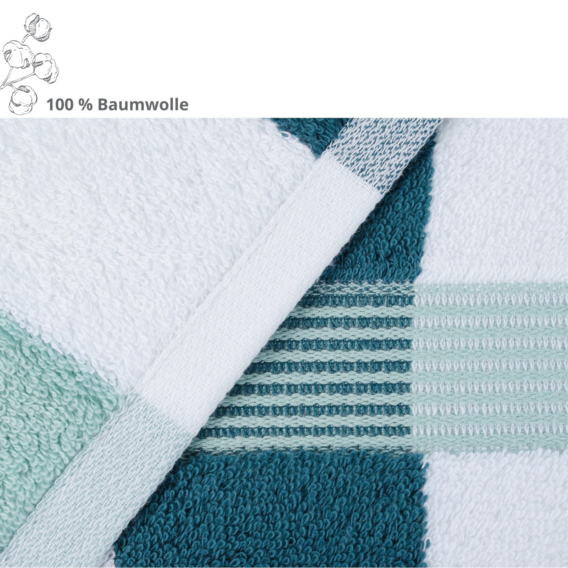 liebling Duschtuch Miami, hochwertige Baumwolle, mit günstig online kaufen