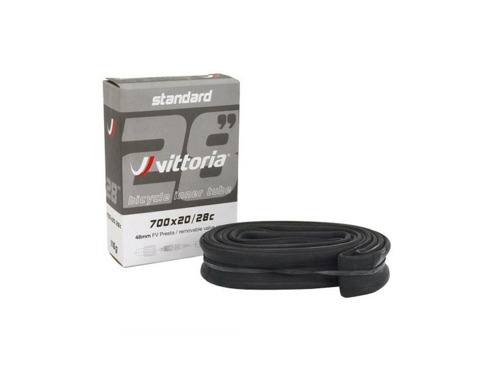 Fahrradschlauch Vittoria Schlauch Standard 700x20/28c SV Presta 80mm - zuverlässiger R