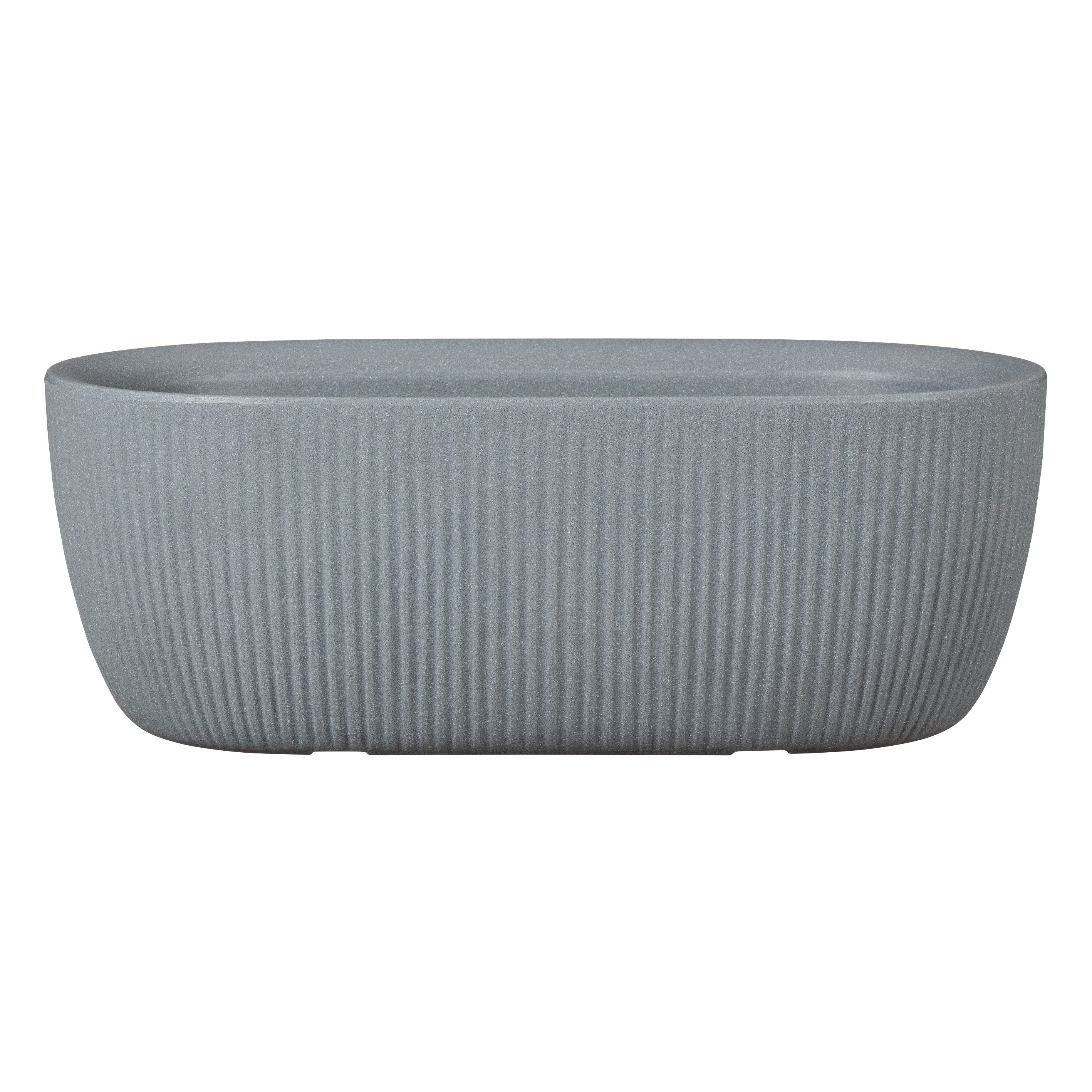 Scheurich Jardiniere 46/274 LINETTO JARDI, Pflanzschale aus Kunststoff, BxTxH: 46x46x17,1 cm
