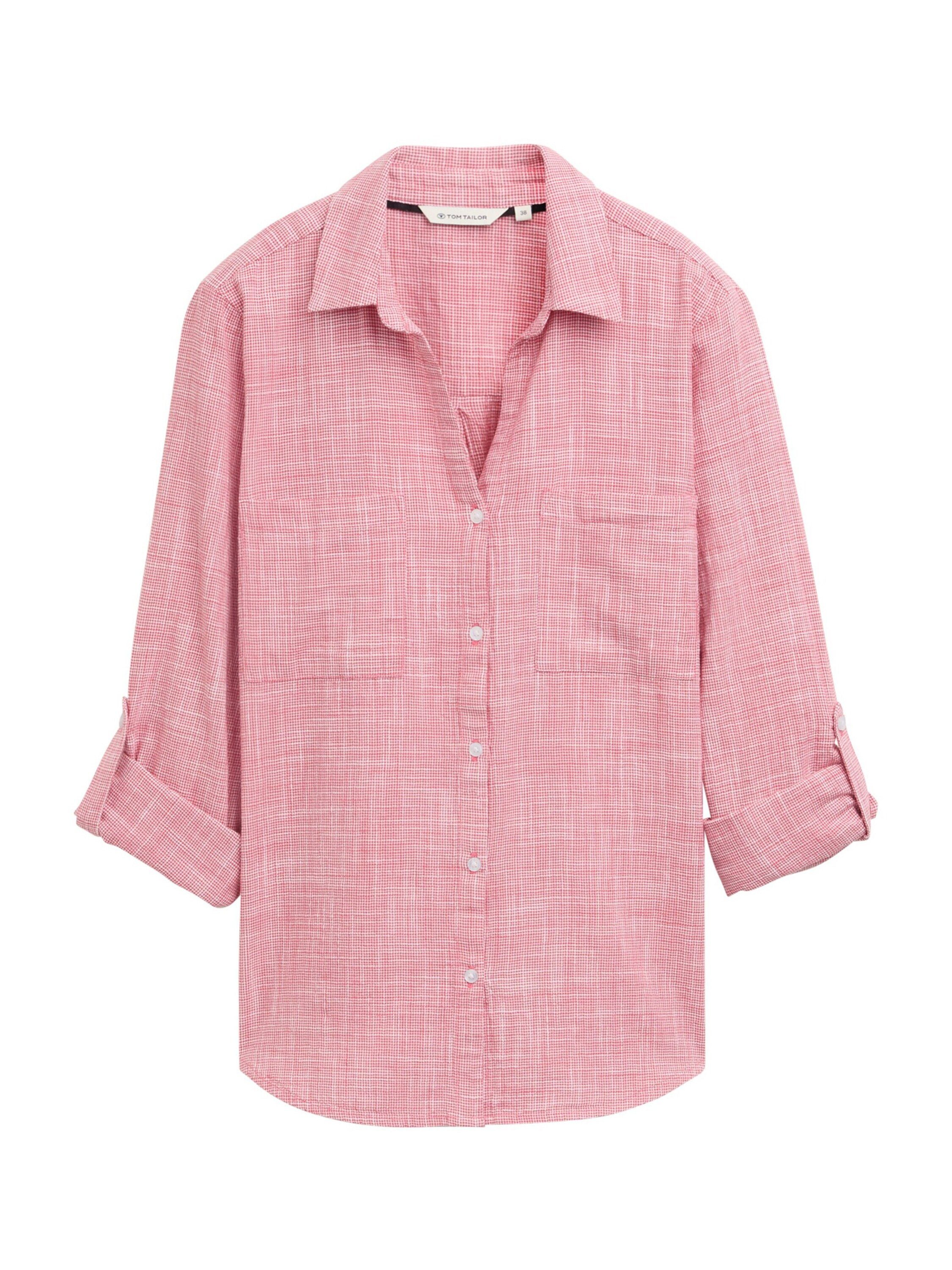 Langarmbluse Bluse dünnes Langarmshirt