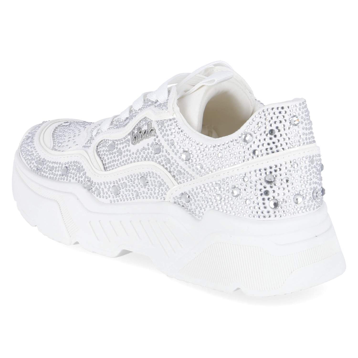 La Strada La Strada 2211242 2204 Damen Textil & Synthetik weiss Schnürschuh