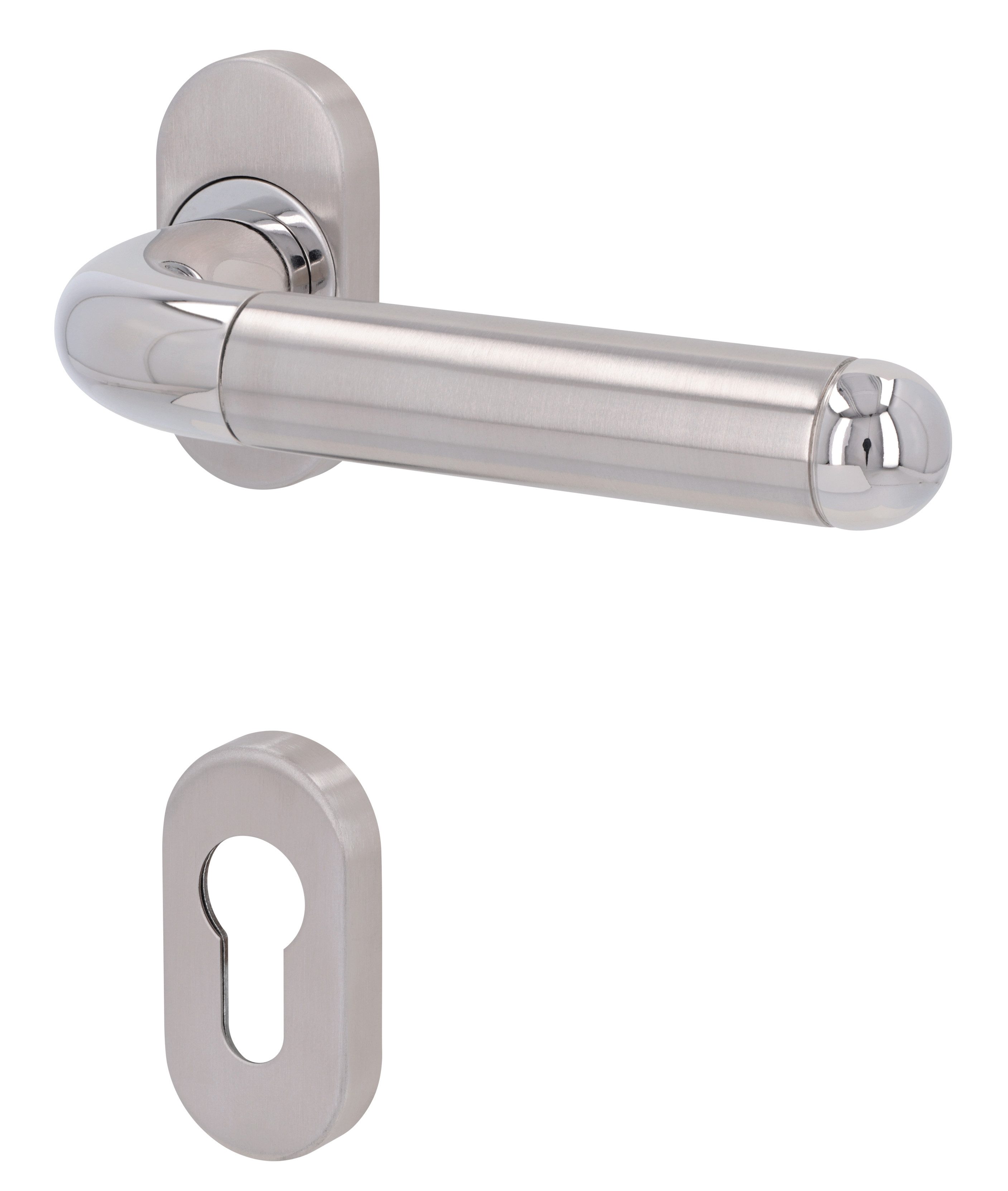 Alpertec Türgriff Nairobi II Rosettengarnitur Türbeschlag, Drücker außen